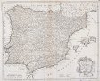 TINDALS : A map of the Kingdoms of Spain and Portugal from the latest 