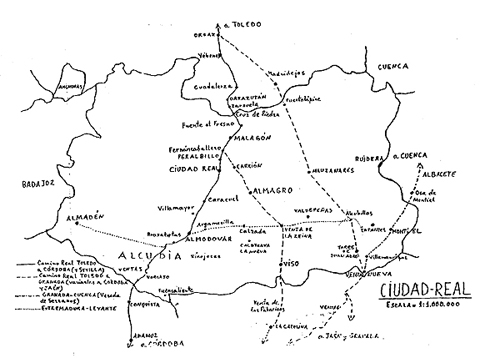 Rutas de Toledo a Andalucía