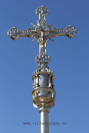Cruz procesional de Arisgotas -Orgaz (1733) 