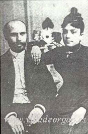 Juan Moraleda junto a su mujer