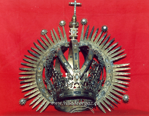 Corona de Virgen. Orgaz (Toledo)