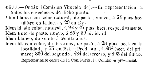 Exposicion Nacional Vinícola de 1877. Catálogo general, p. 514 
